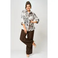 Брюки Белэльстиль 601-288 коричневый