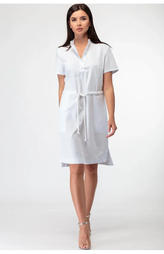 Платье Anelli 864 сине-белый