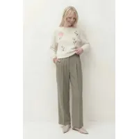 Кофта Lokka 1818 белый/ручная вышивка