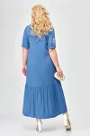 Платье Algranda 3989-С Сине-голубой