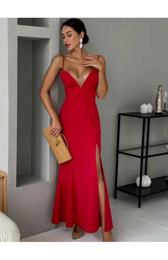 Платье Aura Ofthe Day красный 3310