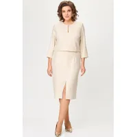 Платье Lady Style Classic 2903 Бежевые тона