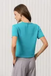 Майка Romgil рв0376-хл2 темно-бирюзовый