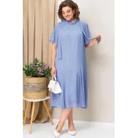 Платье Volna 1422 голубой