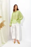Блузка Люше 4324 салатовый