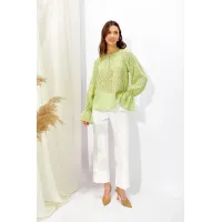 Блузка Люше 4324 салатовый