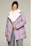 Пальто Beautiful & Free 8020 лиловый