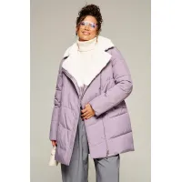 Пальто Beautiful & Free 8020 лиловый