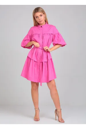 Платье Your Size 2197/170 Азалия розовая