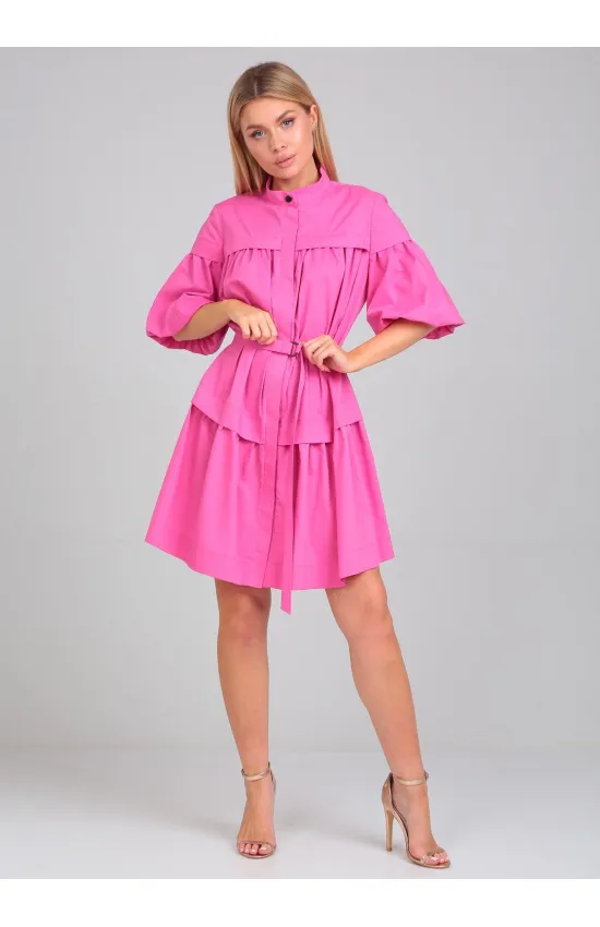 Платье Your Size 2197/170 Азалия розовая