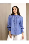 Блузка Condra Deluxe 16174 джинсовый