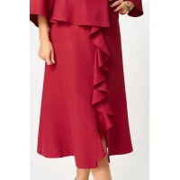 Платье Кокетка И К 1520 красный