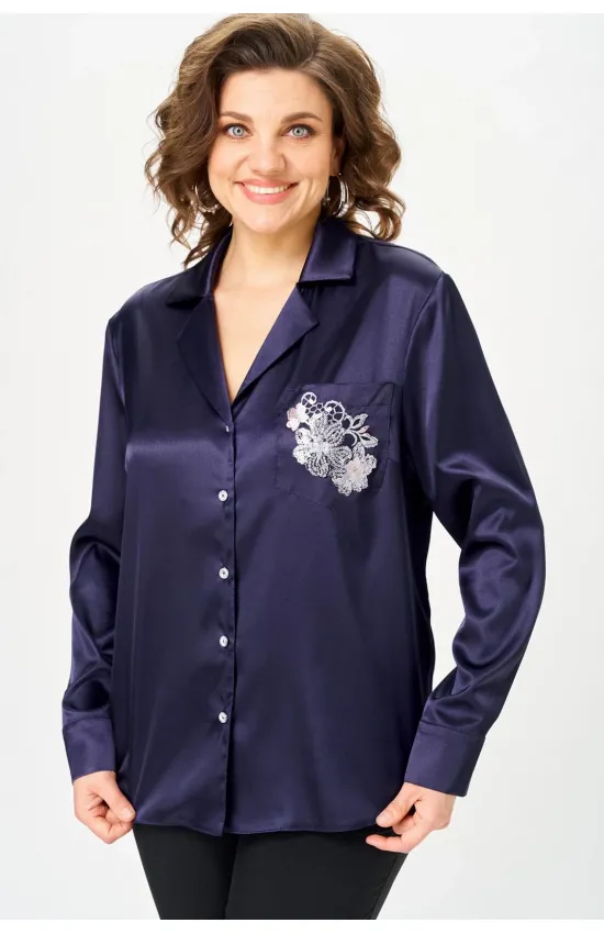 Блузка Svetlana Style 2168 черничный