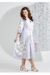 Платье Mira Fashion 5542 оттенок серого