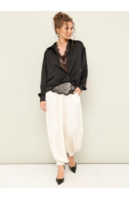 Блузка Pur Pur 11-443 Черный