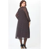 Платье Sova 11257 коричневый