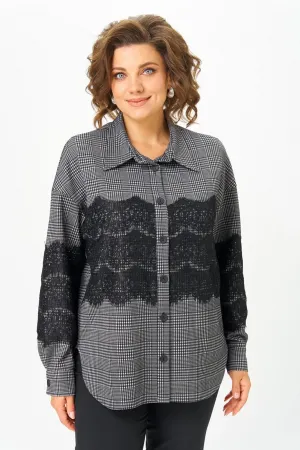 Блузка Svetlana Style 5032 черный+узор