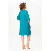 Платье Swallow 717-2 бирюза