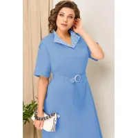 Платье Volna 1419 голубой