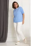 Блузка Begimoda 4086 голубой