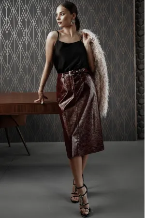 Юбка Vesnaletto 4314-2 коричневый