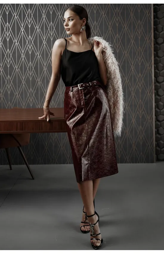 Юбка Vesnaletto 4314-2 коричневый