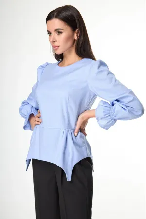Блузка Anelli 1110 голубой