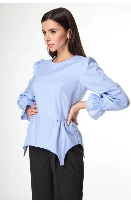 Блузка Anelli 1110 голубой