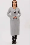 Платье Mislana 1239 серый Платье Mislana 1239 серый