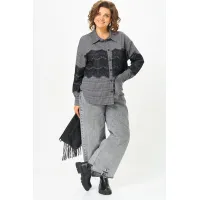 Блузка Svetlana Style 5032 черный+узор