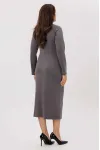 Платье Mislana 1231 серый Платье Mislana 1231 серый