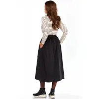 Платье Bagira 1058 бежево-черный Платье Bagira 1058 бежево-черный