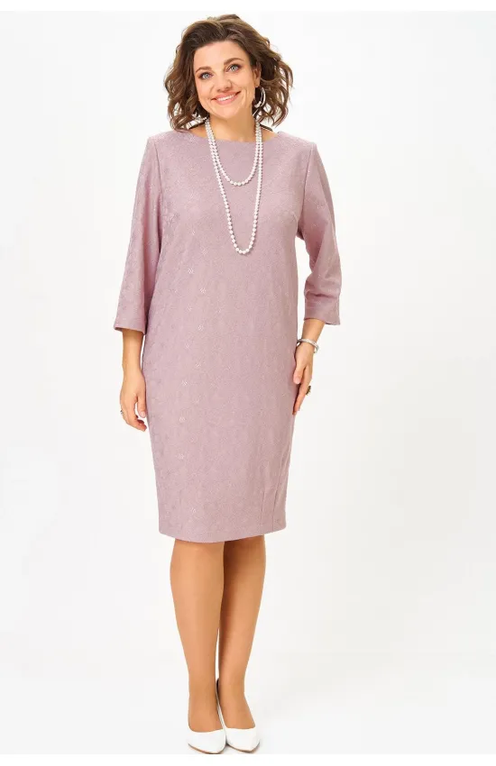 Платье Axxa 55232 пудра