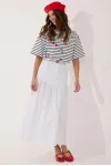 Юбка Люше 4068 белый