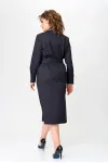 Платье Карина Делюкс М-1253black черный