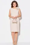 Платье Fita 1382 бежевый