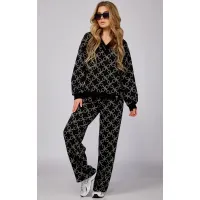 Кофта Verita 2280.1 черный с молоком Кофта Verita 2280.1 черный с молоком