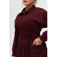 Платье Anelli 1169 Бордовый