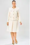 Пиджак Bonna Image 1039-1 молочный