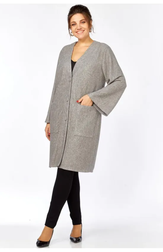 Кардиганы Avenue 0340-1 светло-серый