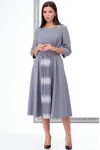 Платье Angelina & Company 460 серое