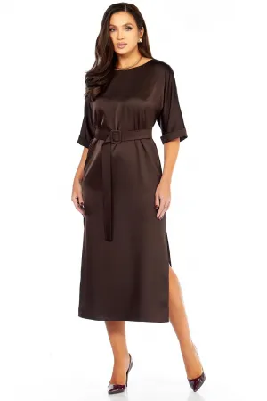 Платье Мишель Стиль 1341 шоколад