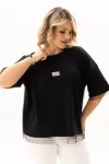 Блузка Algranda 4147-8 Черный