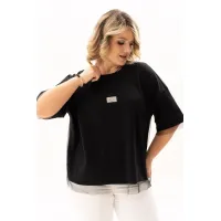 Блузка Algranda 4147-8 Черный