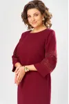 Платье Axxa 55233 бордо