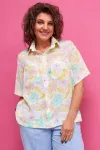Блузка Begimoda 4127 акварель