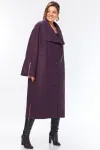Пальто Celentano 2100 баклажанный Пальто Celentano 2100 баклажанный