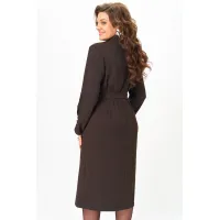 Платье Anastasia Mak 1296 коричневый