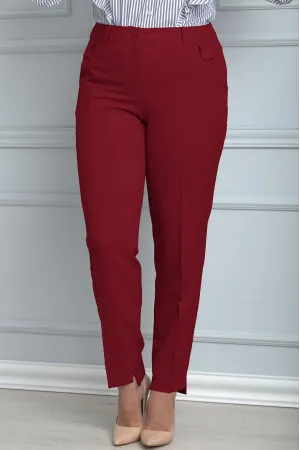 Брюки Anelli 700 бордо