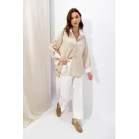 Блузка Люше 4352 бежевый